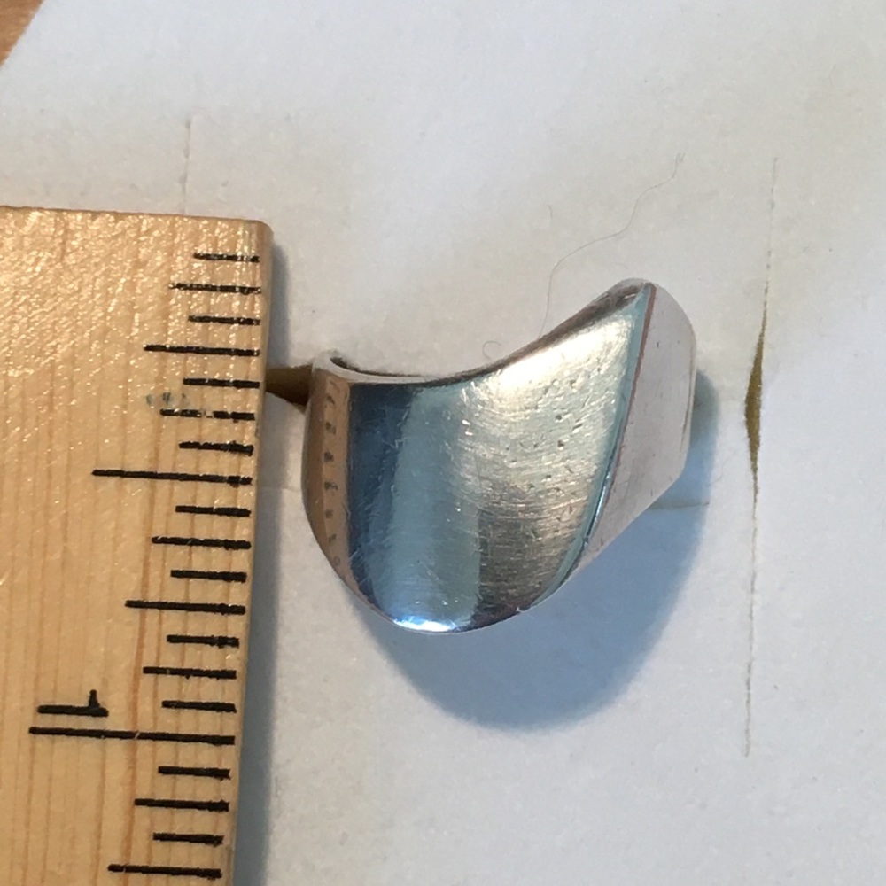 Sterling silver ring size 7 - Picture 3 of 6